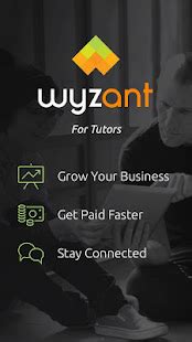 The Wyzant App .